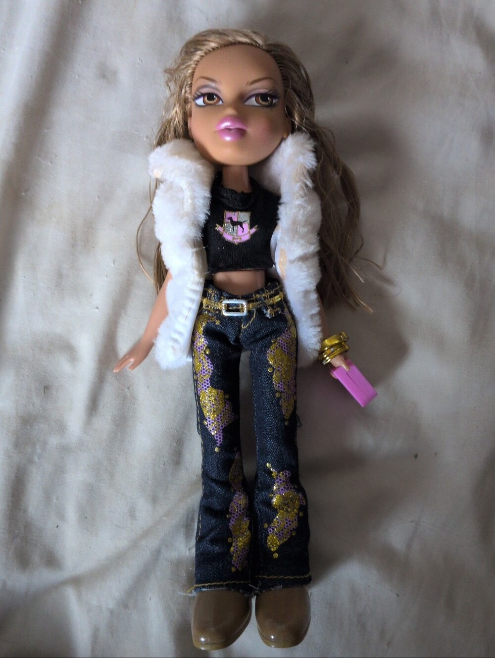 Bratz Walking My Dog Yasmin Doll Outfit MGA Y2K Vintage